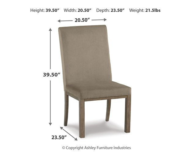 Chrestner Dining Chair - World Furniture Gallery (Newark, CA)