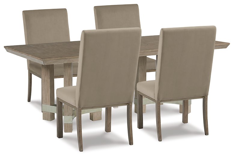 Chrestner Dining Set - World Furniture Gallery (Newark, CA)