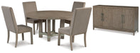 Chrestner Dining Set - World Furniture Gallery (Newark, CA)