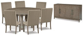 Chrestner Dining Set - World Furniture Gallery (Newark, CA)