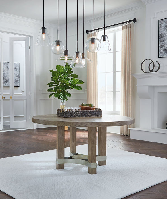 Chrestner Dining Table - World Furniture Gallery (Newark, CA)