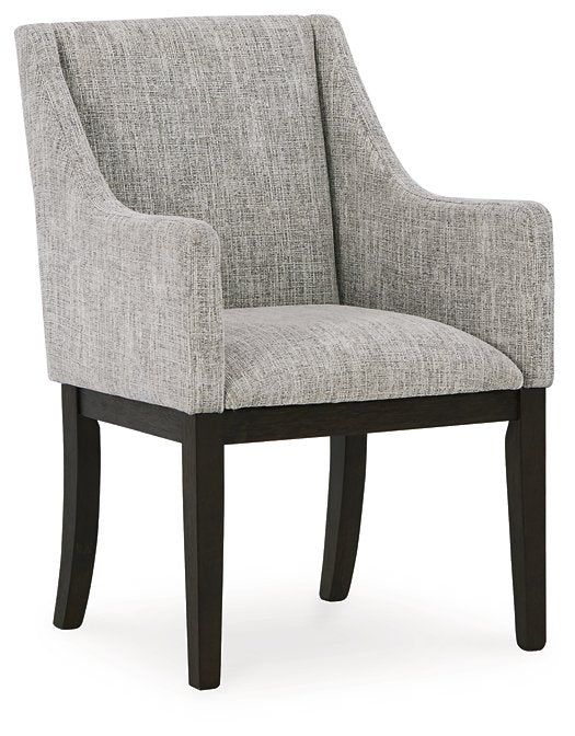 Burkhaus Dining Arm Chair - World Furniture Gallery (Newark, CA)