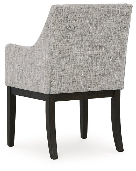 Burkhaus Dining Arm Chair - World Furniture Gallery (Newark, CA)