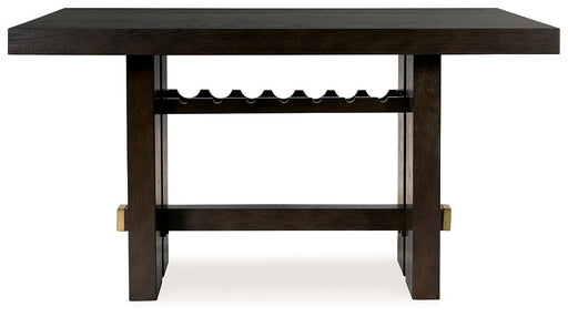 Burkhaus Counter Height Dining Table - World Furniture Gallery (Newark, CA)