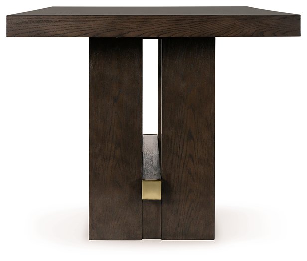 Burkhaus Counter Height Dining Table - World Furniture Gallery (Newark, CA)