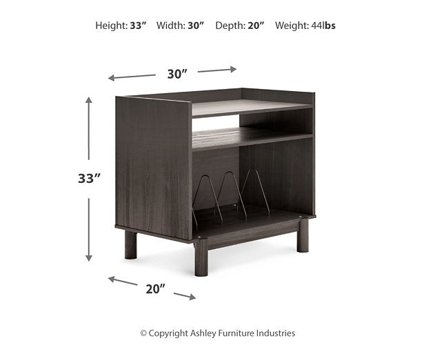 Brymont Turntable Accent Console - World Furniture Gallery (Newark, CA)