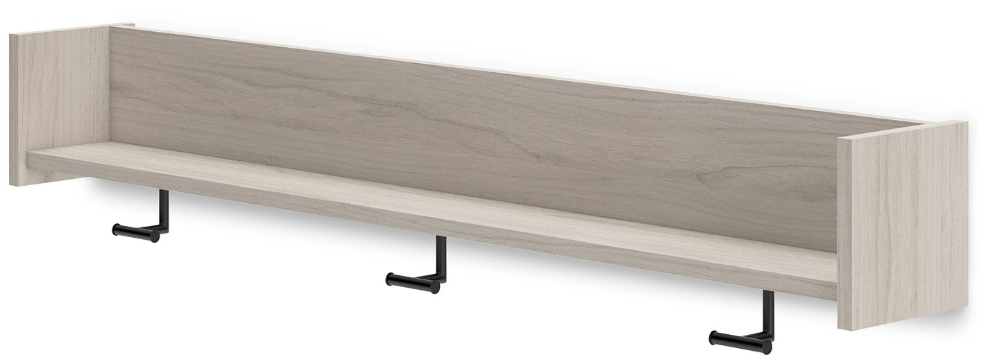 Socalle Bench with Coat Rack - World Furniture Gallery (Newark, CA)