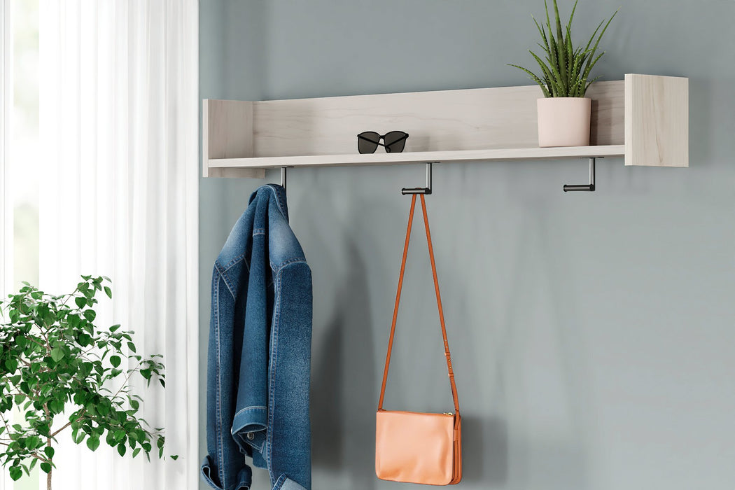 Socalle Bench with Coat Rack - World Furniture Gallery (Newark, CA)