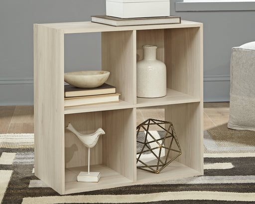 Socalle Four Cube Organizer - World Furniture Gallery (Newark, CA)