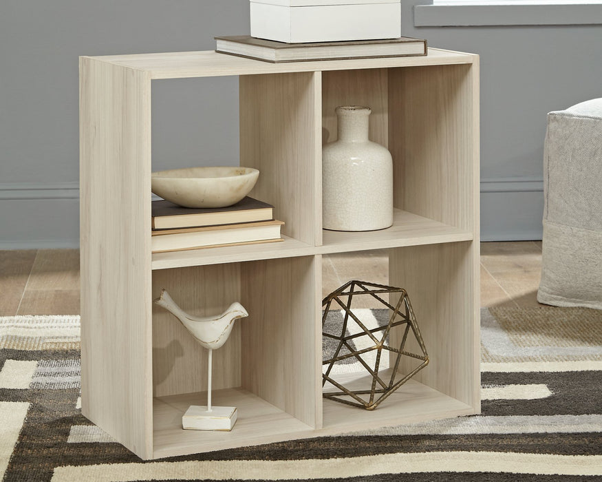 Socalle Four Cube Organizer - World Furniture Gallery (Newark, CA)