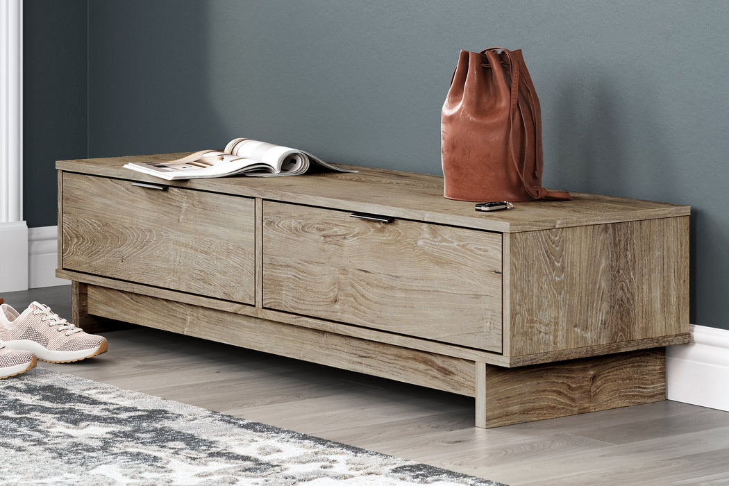 Oliah Storage Bench - World Furniture Gallery (Newark, CA)