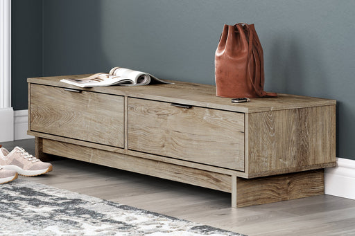 Oliah Storage Bench - World Furniture Gallery (Newark, CA)