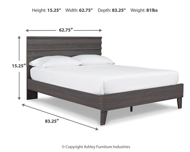 Brymont Panel Bed - World Furniture Gallery (Newark, CA)