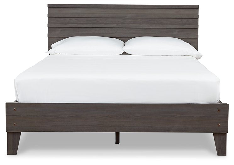 Brymont Panel Bed - World Furniture Gallery (Newark, CA)