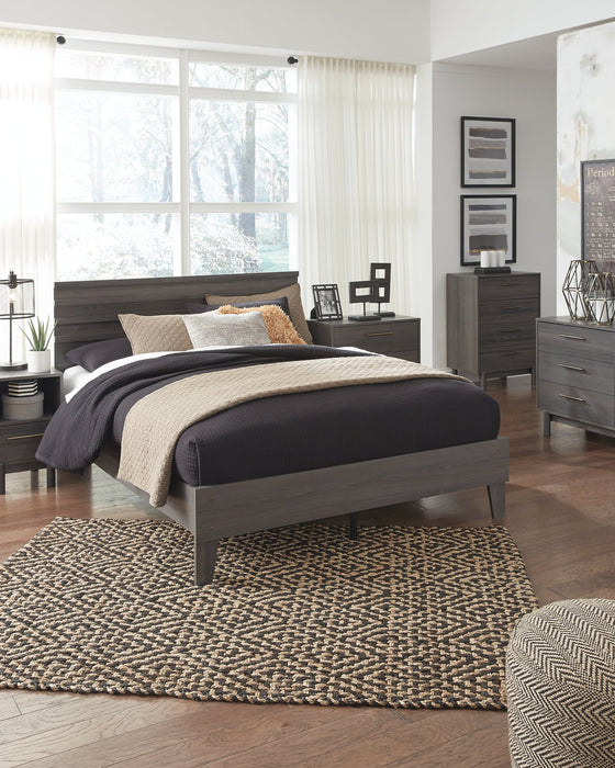 Brymont Panel Bed - World Furniture Gallery (Newark, CA)