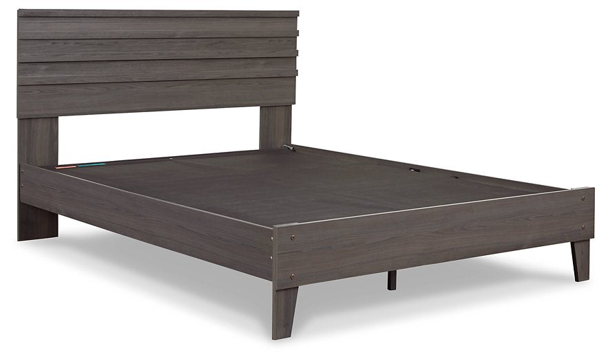 Brymont Panel Bed - World Furniture Gallery (Newark, CA)