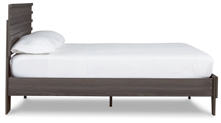 Brymont Panel Bed - World Furniture Gallery (Newark, CA)