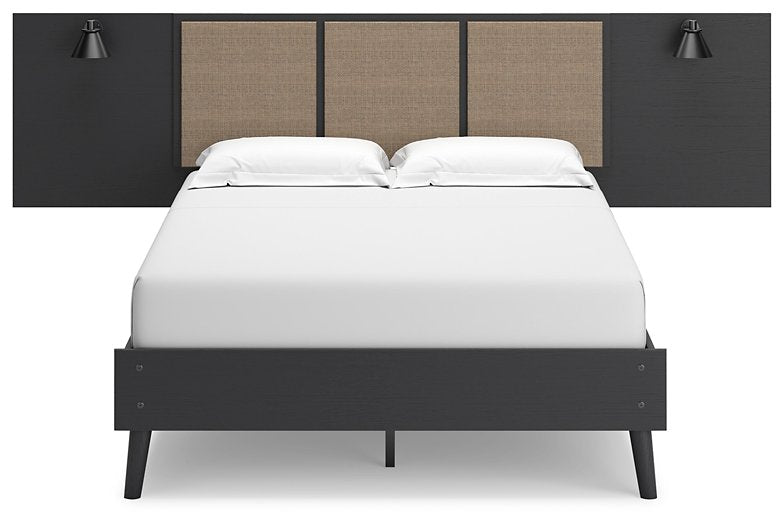 Charlang Full Panel Bed with 2 Extensions - World Furniture Gallery (Newark, CA)