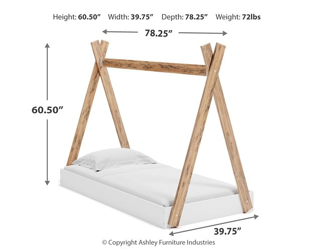 Piperton Youth Tent Complete Bed in Box - World Furniture Gallery (Newark, CA)