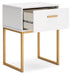 Socalle Nightstand - World Furniture Gallery (Newark, CA)