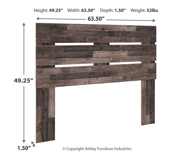 Neilsville Panel Bed - World Furniture Gallery (Newark, CA)