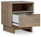 Oliah Nightstand - World Furniture Gallery (Newark, CA)