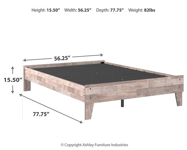 Neilsville Panel Bed - World Furniture Gallery (Newark, CA)