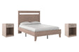 Flannia Bedroom Set - World Furniture Gallery (Newark, CA)