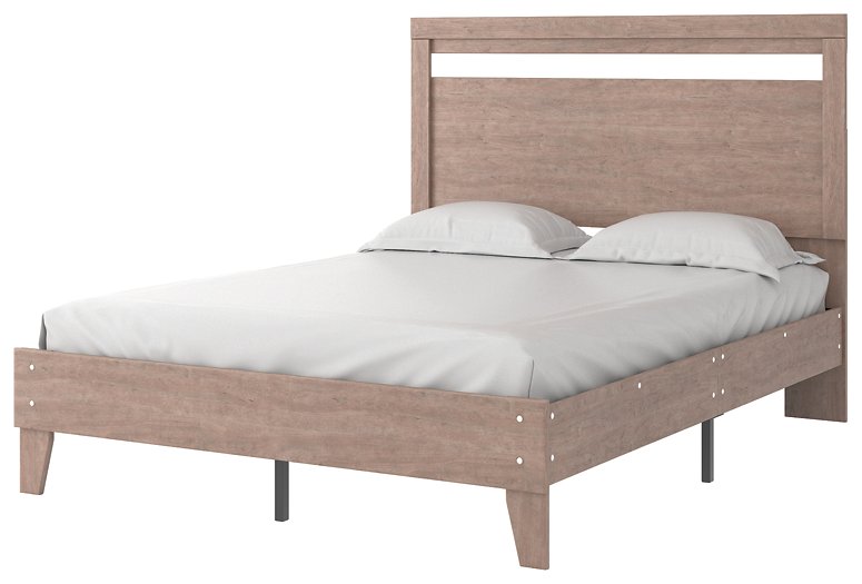 Flannia Panel Bed - World Furniture Gallery (Newark, CA)