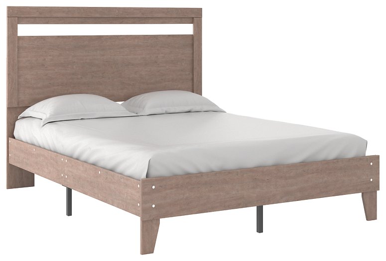 Flannia Panel Bed - World Furniture Gallery (Newark, CA)