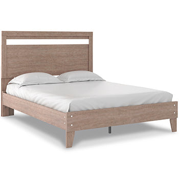 Flannia Panel Bed - World Furniture Gallery (Newark, CA)