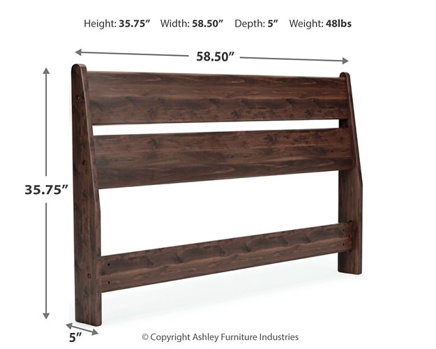 Calverson Panel Bed - World Furniture Gallery (Newark, CA)