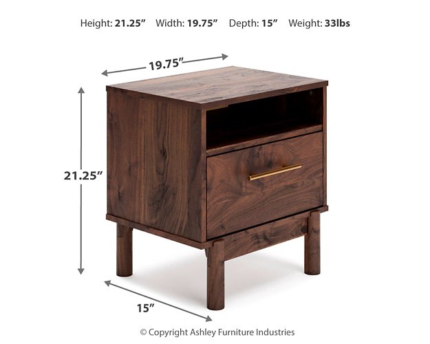 Calverson Nightstand - World Furniture Gallery (Newark, CA)