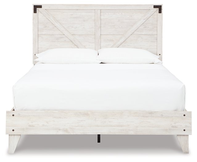 Shawburn Crossbuck Panel Bed - World Furniture Gallery (Newark, CA)