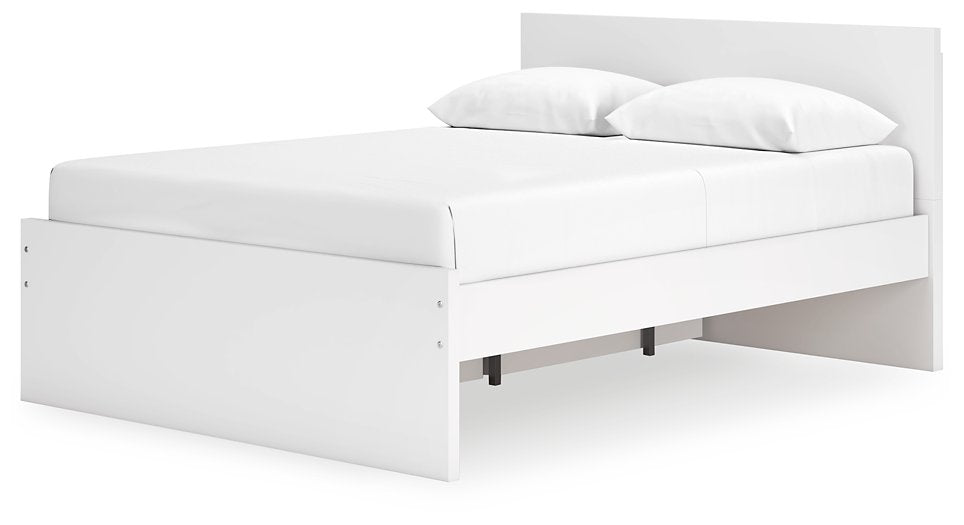 Onita Panel Bed with 1 Side Storage - World Furniture Gallery (Newark, CA)