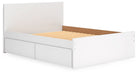 Onita Panel Bed with 1 Side Storage - World Furniture Gallery (Newark, CA)