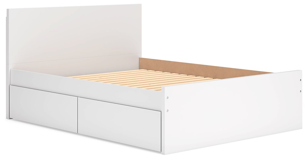 Onita Panel Bed with 2 Side Storage - World Furniture Gallery (Newark, CA)