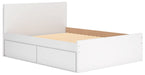 Onita Panel Bed with 2 Side Storage - World Furniture Gallery (Newark, CA)