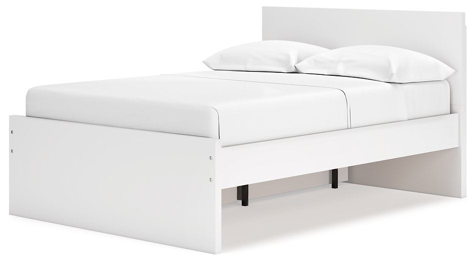 Onita Panel Bed with 1 Side Storage - World Furniture Gallery (Newark, CA)