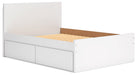 Onita Panel Bed with 1 Side Storage - World Furniture Gallery (Newark, CA)