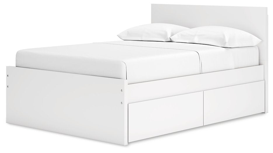 Onita Panel Bed with 2 Side Storage - World Furniture Gallery (Newark, CA)