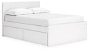 Onita Panel Bed with 2 Side Storage - World Furniture Gallery (Newark, CA)