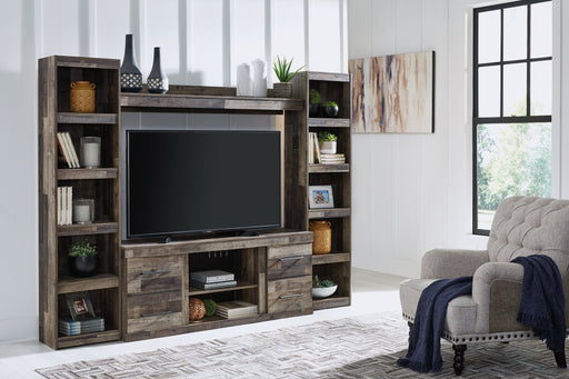 Derekson 4-Piece Entertainment Center - World Furniture Gallery (Newark, CA)