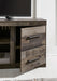 Derekson TV Stand with Electric Fireplace - World Furniture Gallery (Newark, CA)