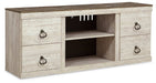 Willowton 4-Piece Entertainment Center - World Furniture Gallery (Newark, CA)