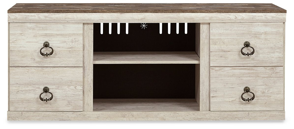 Willowton 60" TV Stand - World Furniture Gallery (Newark, CA)