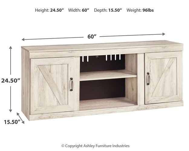 Bellaby 3-Piece Entertainment Center with Electric Fireplace - World Furniture Gallery (Newark, CA)