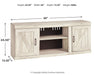 Bellaby 60" TV Stand - World Furniture Gallery (Newark, CA)