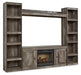 Wynnlow 4-Piece Entertainment Center with Electric Fireplace - World Furniture Gallery (Newark, CA)