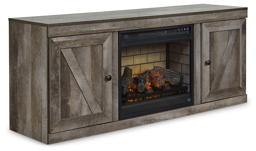 Wynnlow TV Stand with Electric Fireplace - World Furniture Gallery (Newark, CA)